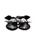Schutz 100% Leather Black Sandals Size 6 1/2 - photo 2