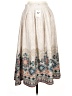 Miraclesuit Paisley Ivory Casual Skirt Size L - photo 2
