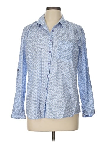Cathy Daniels 3/4 Sleeve Button-Down Shirt (view 1)