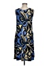 Lily Print Blue Casual Dress Size M - photo 2
