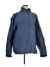 Assorted Brands 100% Polyester Solid Blue Windbreaker Size XL - photo 1