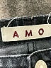 AMO Chevron-herringbone Black Jeans Size 28 waist - photo 7