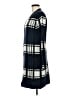 Nine West Plaid Blue Cardigan Size M - photo 5