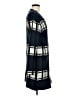 Nine West Plaid Blue Cardigan Size M - photo 4