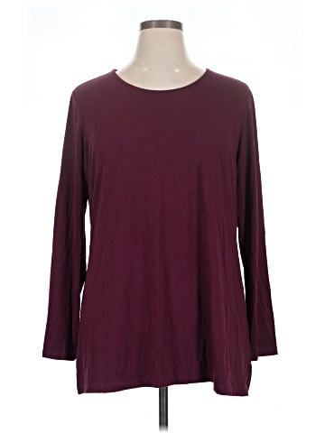 Christopher & Banks 3/4 Sleeve T-Shirt (view 1)