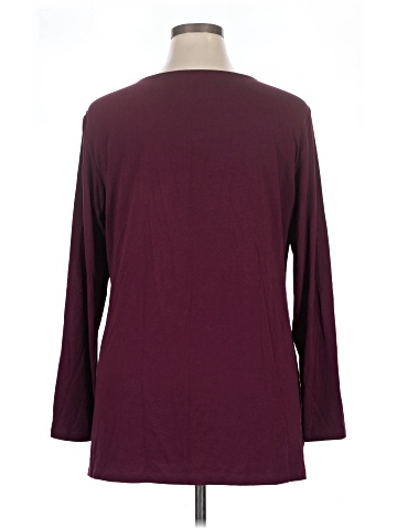 Christopher & Banks 3/4 Sleeve T-Shirt (view 2)