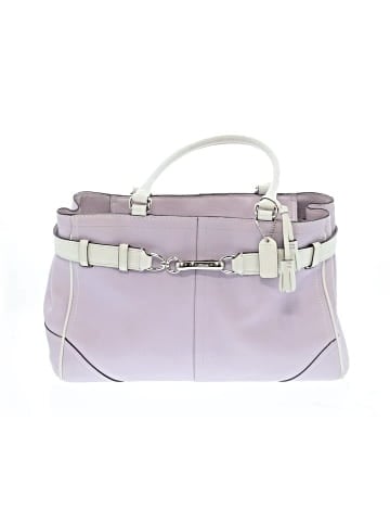 Coach Factory Leather Satchel (view 1)