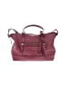 Coach 100% Leather Solid Maroon Burgundy Leather Satchel One size - photo 3