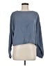 Madewell Blue Long Sleeve Top Size M - photo 1