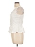 Bebe Ivory Sleeveless Blouse Size L - photo 5