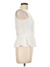 Bebe Ivory Sleeveless Blouse Size L - photo 4