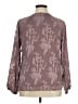 Maurices Brown Long Sleeve Blouse Size XL - photo 2