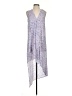 BCBGMAXAZRIA 100% Polyester Purple Blue Kimono Size XS - photo 1