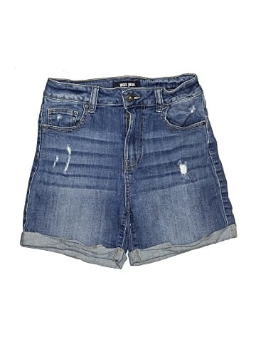 Wax Jean Denim Shorts (view 1)