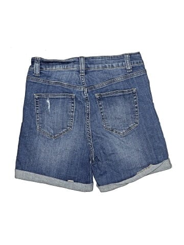 Wax Jean Denim Shorts (view 2)