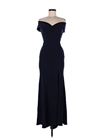 Aqua Cocktail Dress (view 1)