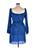 Gabby Skye 100% Polyester Blue Casual Dress Size 16 - photo 2