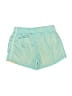 Puma 100% Polyester Color Block Teal Blue Athletic Shorts Size 4 - photo 2