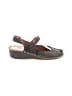 Spring Step 100% Leather Brown Wedges Size EU 41 - photo 1