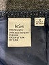 Le Suit 100% Polyester Chevron-herringbone Black Formal Skirt Size 10 - photo 4