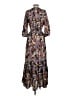 Rails Print Multi Color Brown Casual Dress Size M - photo 2