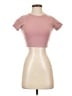 Cotton On Pink Short Sleeve Turtleneck Size S - photo 1