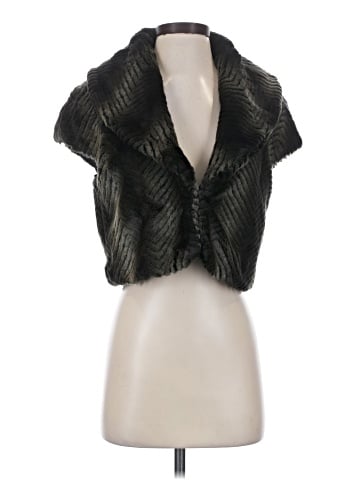 Charlotte Ronson Faux Fur Vest (view 1)