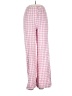 Zara Checkered-gingham Pink Casual Pants Size S - photo 1