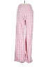 Zara Checkered-gingham Pink Casual Pants Size S - photo 2