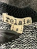 Relais Tweed Black Pullover Sweater Size S - photo 7