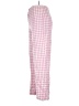 Zara Checkered-gingham Pink Casual Pants Size S - photo 5