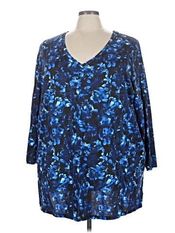 Roaman's 3/4 Sleeve T-Shirt (view 1)