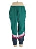 FOR DAYS Color Block Green Track Pants Size XXL - photo 1