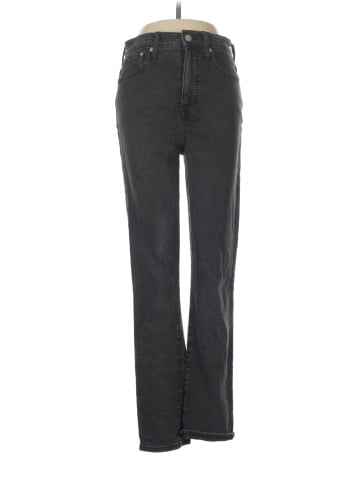 Madewell Tall Classic Straight Jeans in Lunar Wash (view 1)