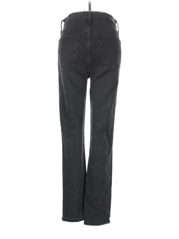 Madewell Tall Classic Straight Jeans in Lunar Wash (view 2)