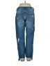 Zara Basic Hearts Blue Jeans Size 00 - photo 2