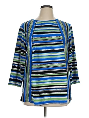 Ruby Rd. 3/4 Sleeve Top (view 1)