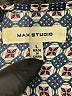 Max Studio 100% Polyester Blue Short Sleeve Blouse Size L - photo 7