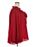 Kasper Red Long Sleeve Blouse Size 3X - photo 4