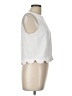Monteau White Tank Top Size L - photo 4