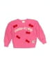 Hello Kitty Hearts Pink Pullover Sweater Size 3T - photo 1