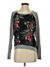 Kut from the Kloth Gray Long Sleeve Top Size S - photo 1