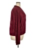 Marianne 100% Polyester Metallic Burgundy Jacket Size 3X - photo 4