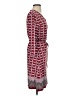Max Studio Print Burgundy Casual Dress Size S - photo 4