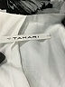 T Tahari 100% Polyester Print Black Blazer Size 6 - photo 6