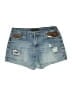 Cato Blue Denim Shorts Size 16 - photo 1
