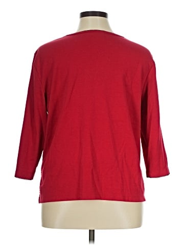 Alfred Dunner 3/4 Sleeve Top (view 2)