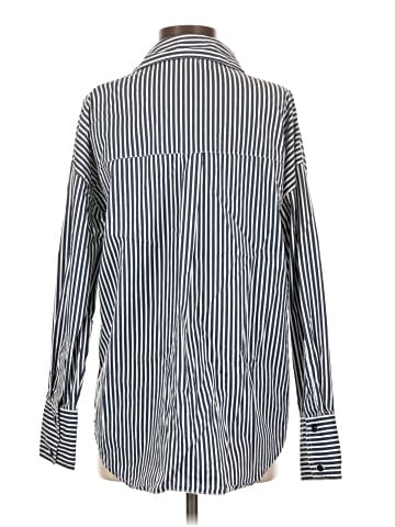 Monrow Long Sleeve Button-Down Shirt (view 2)