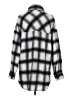 Timing Houndstooth Gray 3/4 Sleeve Blouse Size S - photo 2