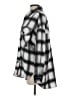 Timing Houndstooth Gray 3/4 Sleeve Blouse Size S - photo 5